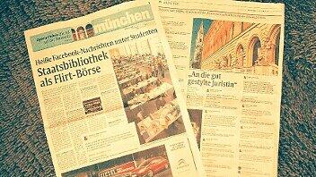 &bdquo;Hall of fame&ldquo;: Stolz präsentiert das Online-Projekt die zwei Seiten, die am Wochenende in der Abendzeitung erschienen sind.