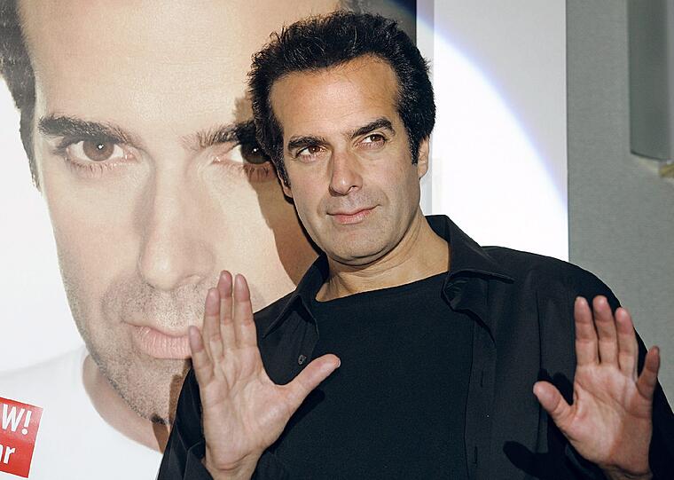 20. Zauberer David Copperfield (63 Millionen)
