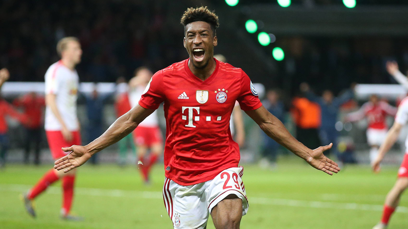 Torschütze im DFB-Pokal-Finale: Kingsley Coman für den FC Bayern.