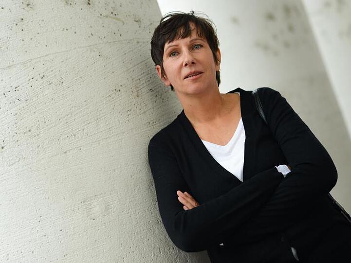 Die Autorin Angelika Klüssendorf. Foto: Arne Dedert/Archiv