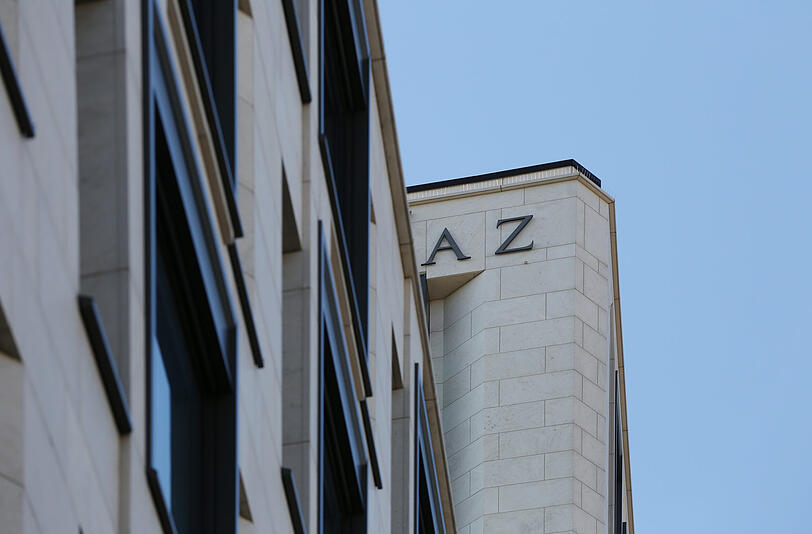 Die "AZ" am Schwabinger Tor? Fast sieht es hier danach aus.
