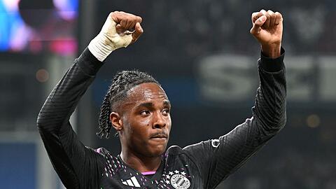 Mathys Tel erzielte den Siegtreffer für den FC Bayern München.