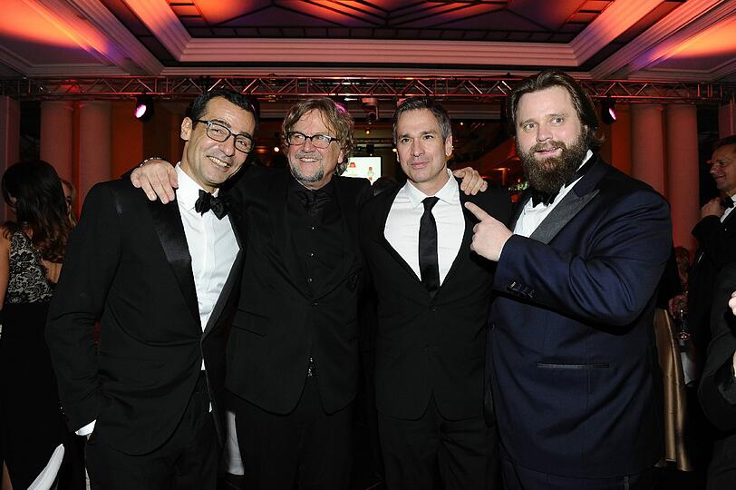 Erol Sander, Martin Krug, Manou Lubowski und Antoine Monot jr.