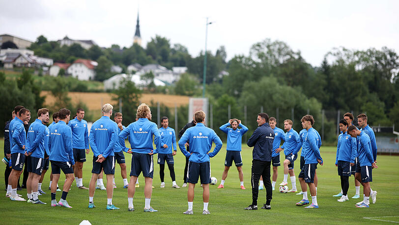 Die Löwen haben ihr Sommer-Trainingslager in diesem Jahr erstmals in Ulrichsberg absolviert.