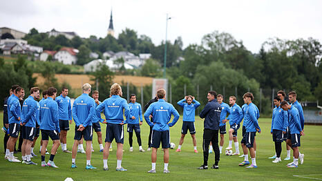 Die Löwen haben ihr Sommer-Trainingslager in diesem Jahr erstmals in Ulrichsberg absolviert.