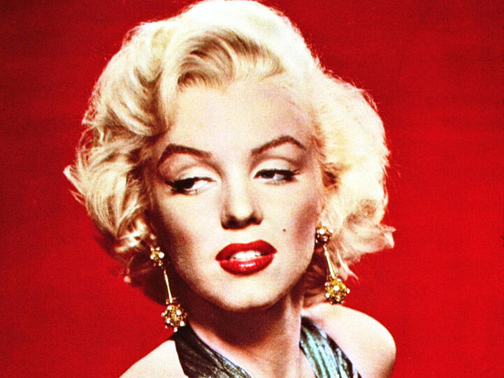 Marilyn Monroe wurde in den 1950er Jahren zum Weltstar