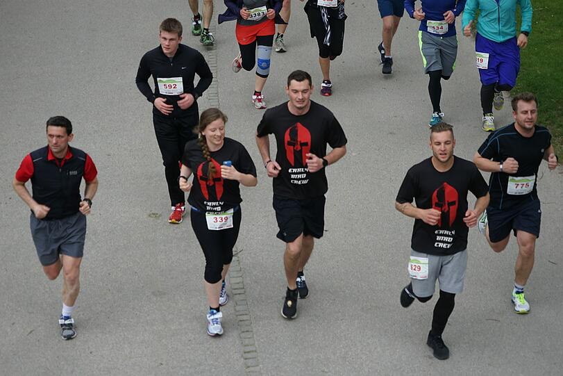 Bereits zum 12. Mal fand der Halbmarathon im Olympiapark statt. Die Bilder.