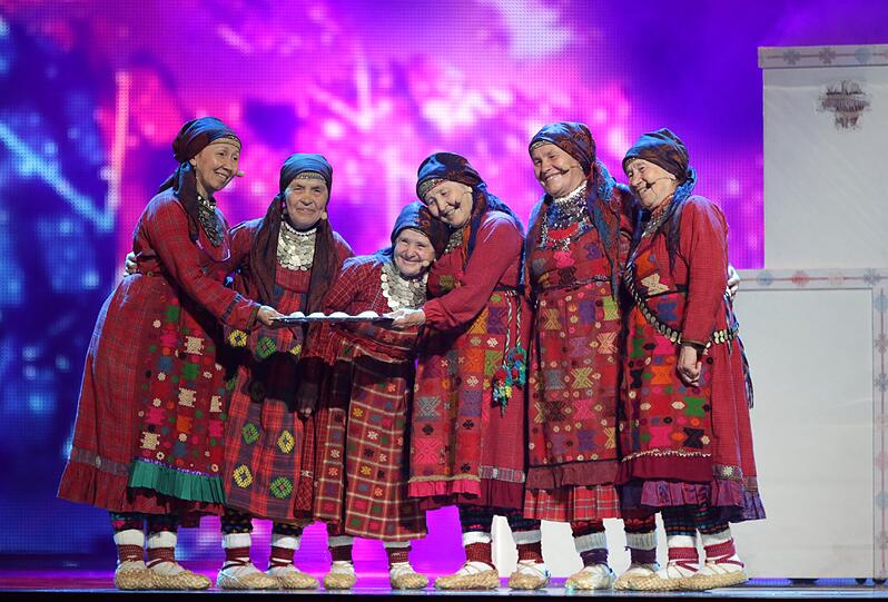 Buranovskiye Babushki belegten 2012 Platz 2. Die coole Omi-Truppe aus Russland eroberte die Herzen der Europäer im Sturm