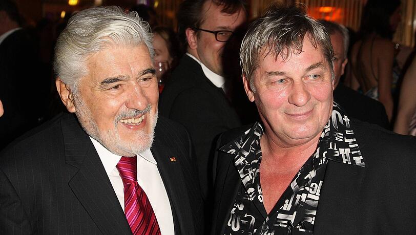 Heinz Hoenig mit Mario Adorf beim Deutschen Filmpreis 2008