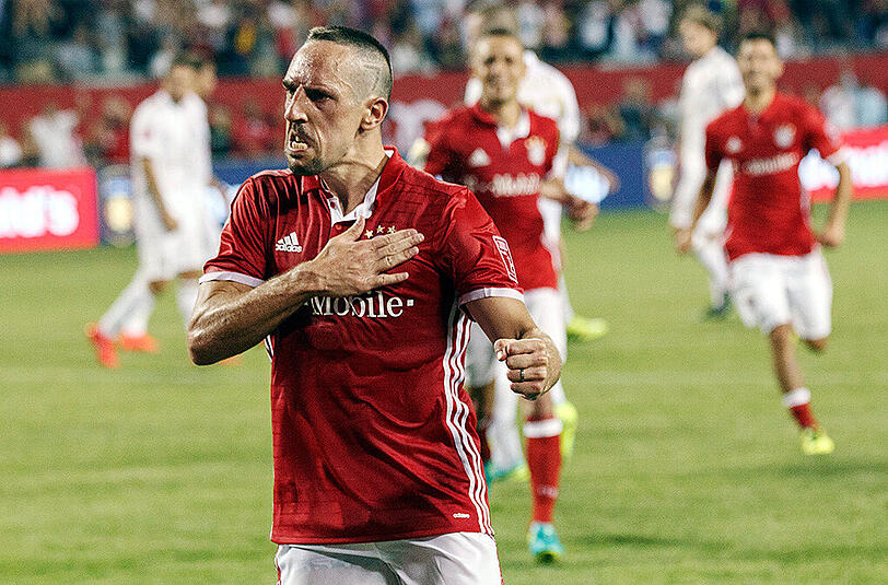 Franck Ribéry wird wohl gegen Borussia Dortmund starten.
