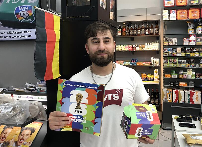 Im Kiosk von Hawar Sifo Allu ist die hei&szlig;e Ware zumindest ab und zu verf&uuml;gbar.