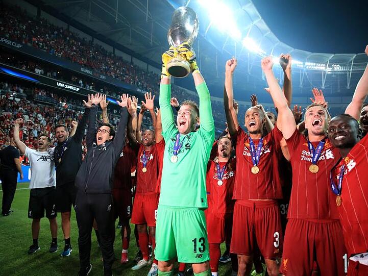 Liverpool-Torhüter Adrián war im UEFA-Supercup der Matchwinner.