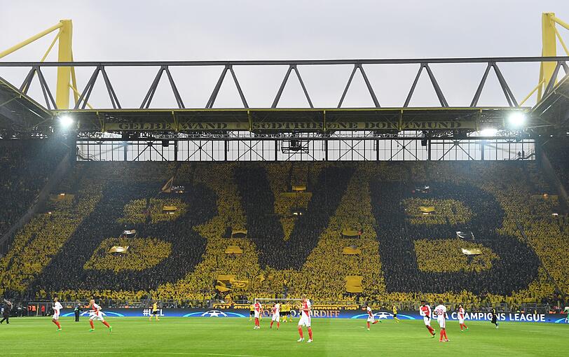 Champions League im Ausnahmezustand ... die Bilder vor dem Viertelfinal-Hinspiel Dortmund gegen Real am Mittwoch.