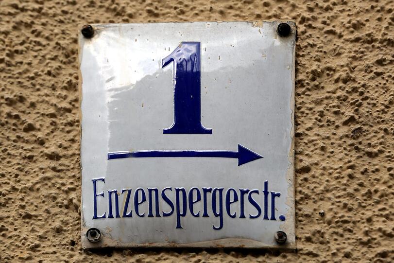 Blau auf Weiß? Heute umgekehrt.