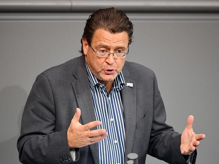 Stephan Brandner (AfD) während einer Sitzung des Bundestages.