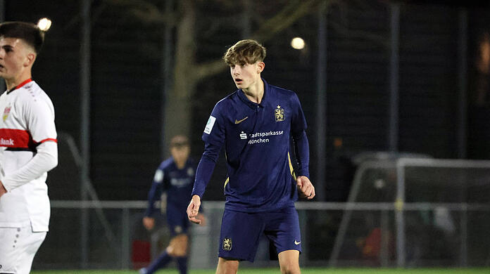 Geht für die U19 des TSV 1860 auf Torejagd: Noah Klose.