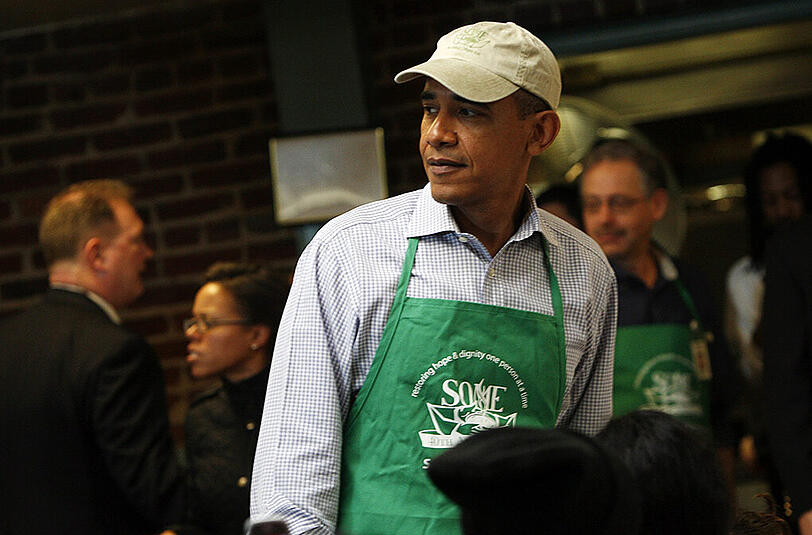Erbsen in Guacamole - das geht für US-Präsident Barack Obama gar nicht!