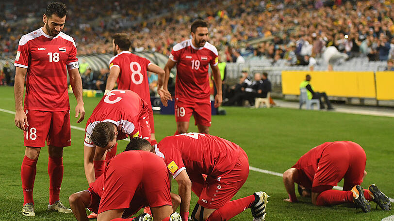 Syrien verpasst die Sensation im Playoff-Spiel gegen Australien.