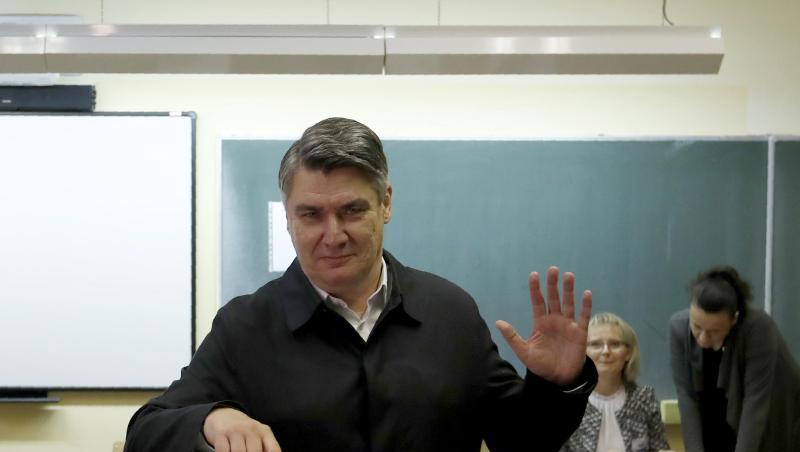 Zoran Milanovic, Präsidentschaftskandidat der Sozialdemokraten, will Kolinda Grabar-Kitarovic beerben. Zoran Milanovic, Präsidentschaftskandidat der Sozialdemokraten, will Kolinda Grabar-Kitarovic beerben.