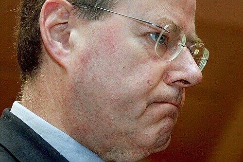 Wenig Geld in der Kasse: Finanzminister Peer Steinbrück
