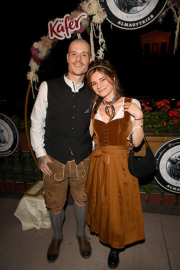 Joyce Ilg und Freund Patrick Verbeek