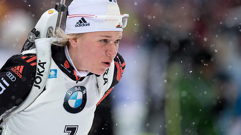Vorzeitiges Ende einer unglücklich verlaufenen Saison: Biathletin Miriam Gössner.