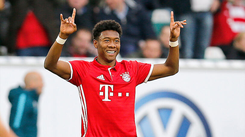 David Alaba rückt in die Innenverteidigung.