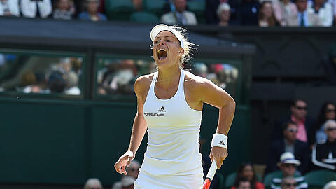Angelique Kerber ist ins Halbfinale eingezogen. Noch ein Sieg fehlt ihr, um erstmals das Finale von Wimbledon zu erreichen.