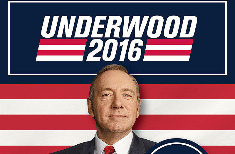 Kevin Spacey als Frank Underwood.
