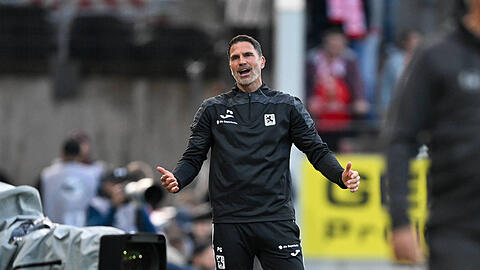 War mit dem 1:1 seiner Mannschaft gegen Rot-Weiss Essen zufrieden: Coach Patrick Glöckner.