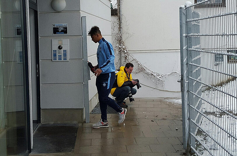 Plätze unbespielbar: Der TSV 1860 konnte am Donnerstag wegen starken Schneefalls kein Mannschaftstraining abhalten - darum ging's in den Kraftraum und zum Laufen.