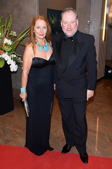 Birgit Wolff mit Harold Faltermeyer