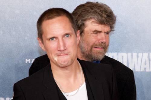 Stolzes Vorbild: Reinhold Messner ist angetan von Benno Fürmanns Schauspielkunst.