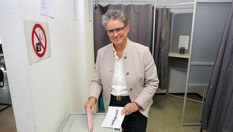 Hat schon gewählt: FDP-Spitzenkandidatin Lydia Hüskens Hat schon gewählt: FDP-Spitzenkandidatin Lydia Hüskens