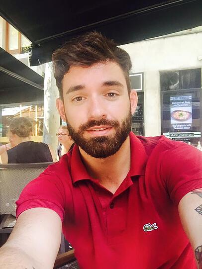 Daniel Küblböck trägt heute Bart und kurze Haare