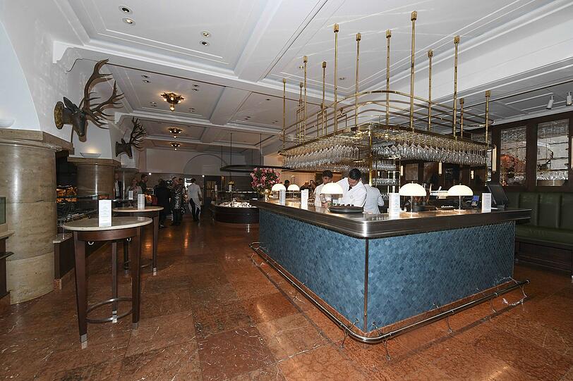 So schaut das Bar & Grill von innen aus.