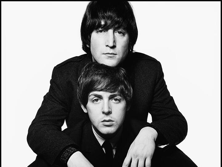 Freunde: John Lennon und Paul McCartney (1965).