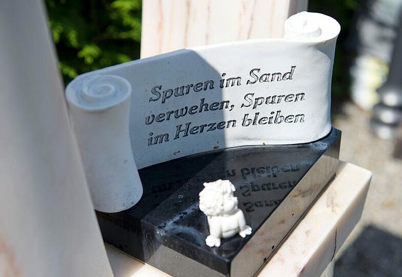 Das GRab der kleinen Vanessa.