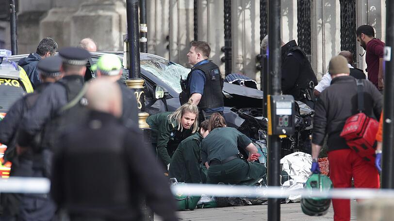 Weitere Bilder vom Anschlag in London.