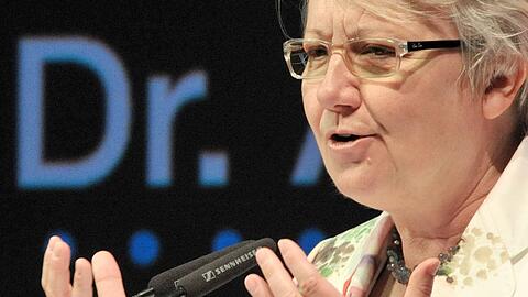 Hat sie abgeschrieben? Ministerin Annette Schavan (CDU).