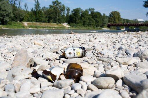 Feiern an der Isar