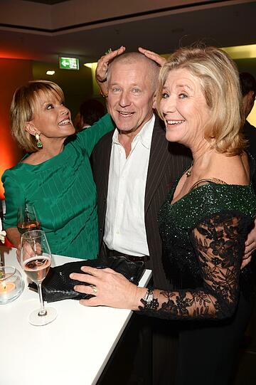 Uschi Glas, Miroslav Nemec und Jutta Speidel genießen den Abend
