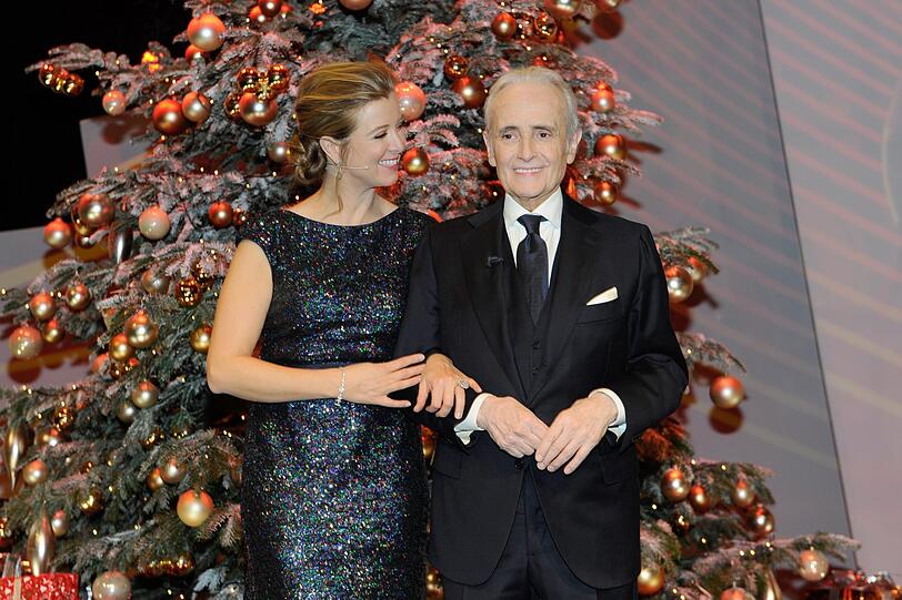 Nina Eichinger und José Carreras