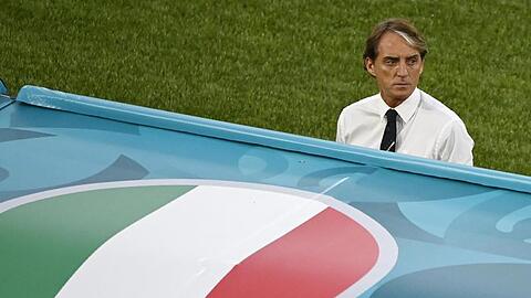 Die Italiener um Trainer Roberto Mancini stehen in der WM-Qualifikation unter Druck.