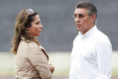 Erst Traum- dann Prügelpaar: Ex-Schalke-Manager Rudi Assauer und die Schauspielerin Simone Thomalla