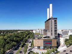 Die Kare-Zentrale in der Stadt: das Kare Kraftwerk in Obersendling. Die Kare-Zentrale in der Stadt: das Kare Kraftwerk in Obersendling.