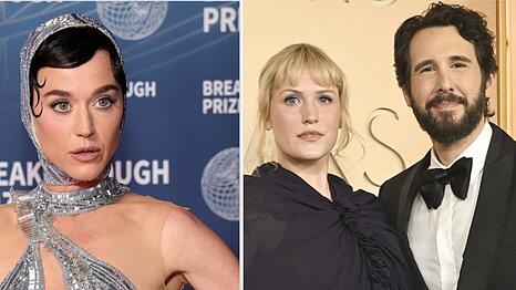 Katy Perry (l.) war 2009 kurz mit Josh Groban liiert. Ende April gab er bekannt, dass er seiner Freundin Natalie McQueen einen Antrag gemacht hat.