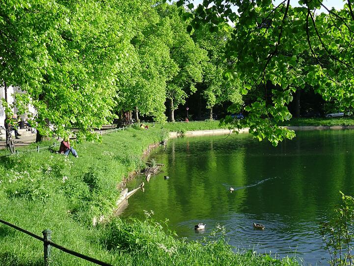 ... kann man hier zum Beispiel ein Picknick machen...