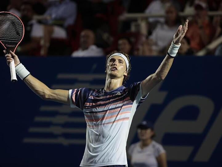 Verzweifelt: Für Alexander Zverev war in Acapulco früh Endstation.