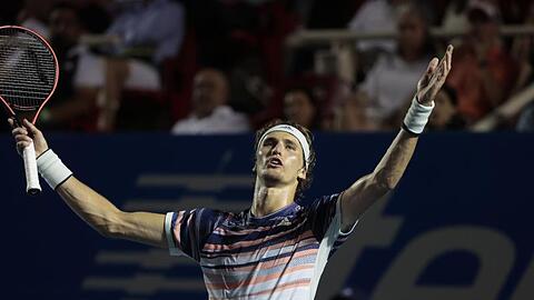 Verzweifelt: Für Alexander Zverev war in Acapulco früh Endstation.